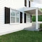 Ekena Millwork Rustic Three Board Spaced Board-n-Batten Smooth Faux Wood Shutters, 17 1/2W x 70H, PR SHUBSS17X70SMPR - alternate 11